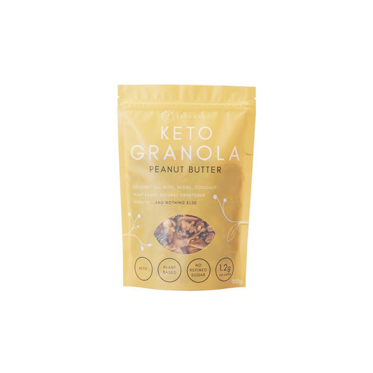 Keto Hana_Peanut Butter Keto Granola 300g