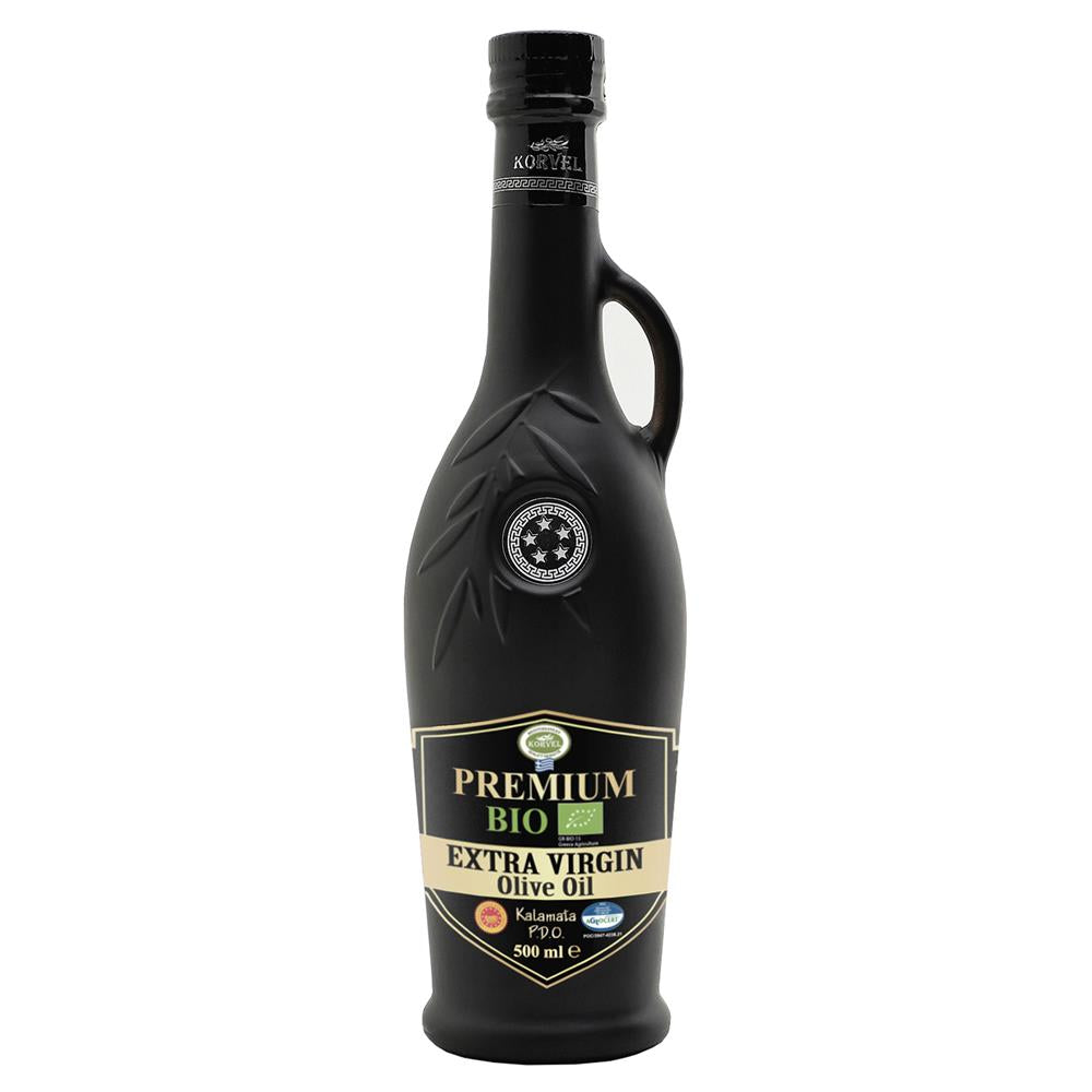 Korvel_Greek Organic Extra Virgin Olive Oil PDO Kalamata Amphora