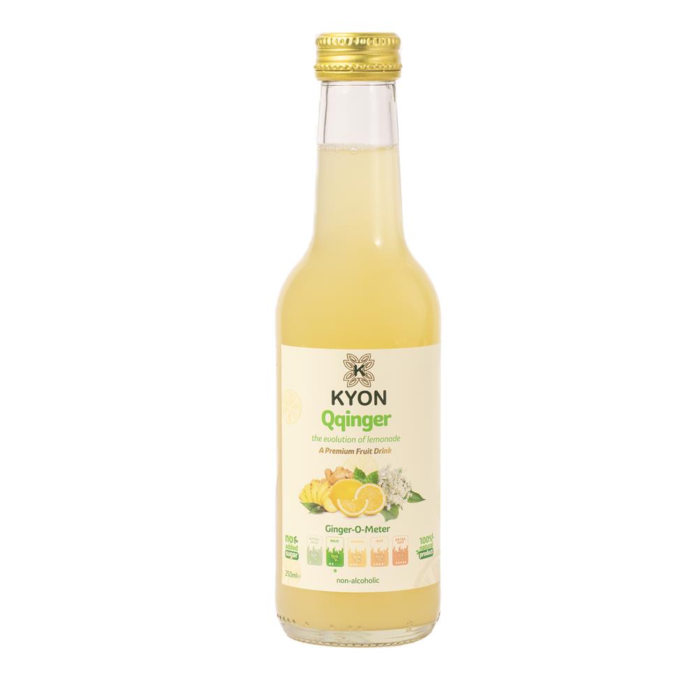 Kyon Qqinger (non-sparkling Lemonade) 250ml-pack of 2
