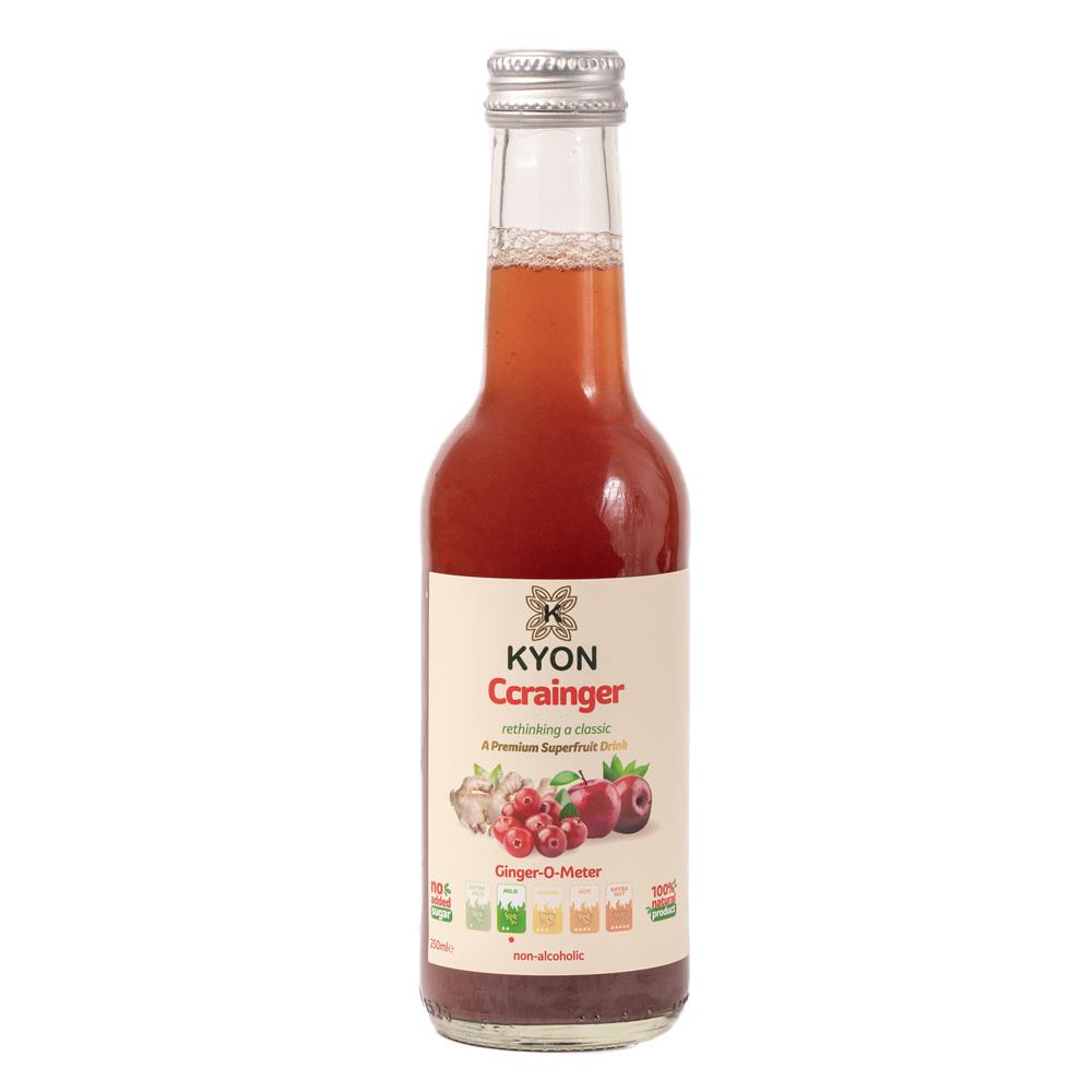 Kyon Ccrainger (Cranberry) Drink 250ml-pack of 2