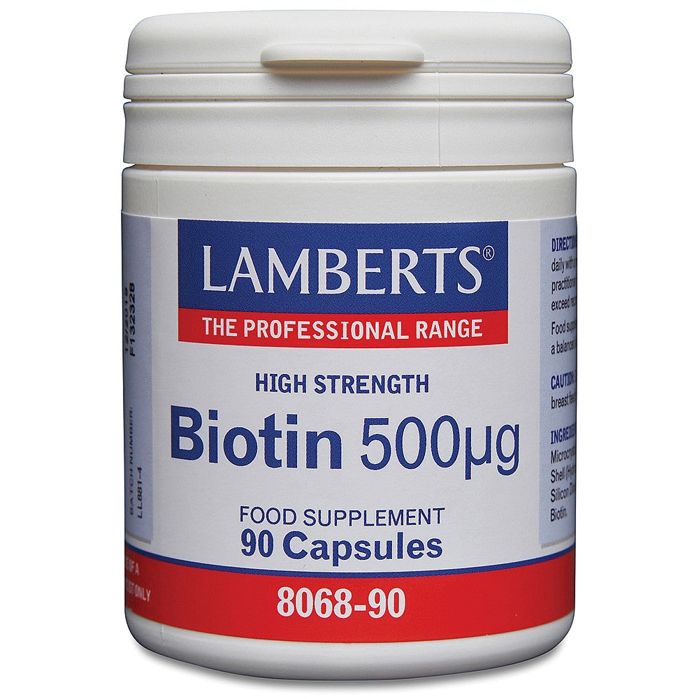 Lamberts_High Strength Biotin 500ug 90 capsule