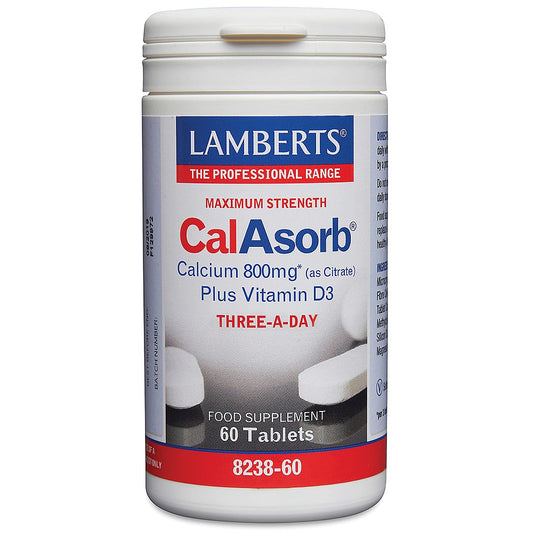 Lamberts_CalAsorb Calcium 800mg (as Citrate) 60 tablets