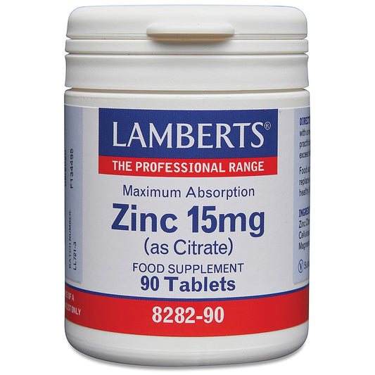 Lamberts_Zinc 15mg (as Citrate) 90 tablet