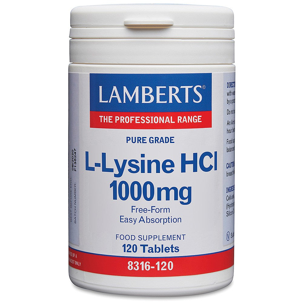 Lamberts_L-Lysine 1000mg 120 tablet