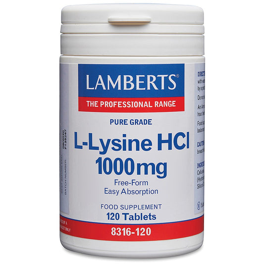 Lamberts_L-Lysine 1000mg 120 tablet