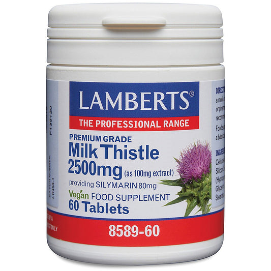 Lamberts_Milk Thistle 2500mg 60 tablet