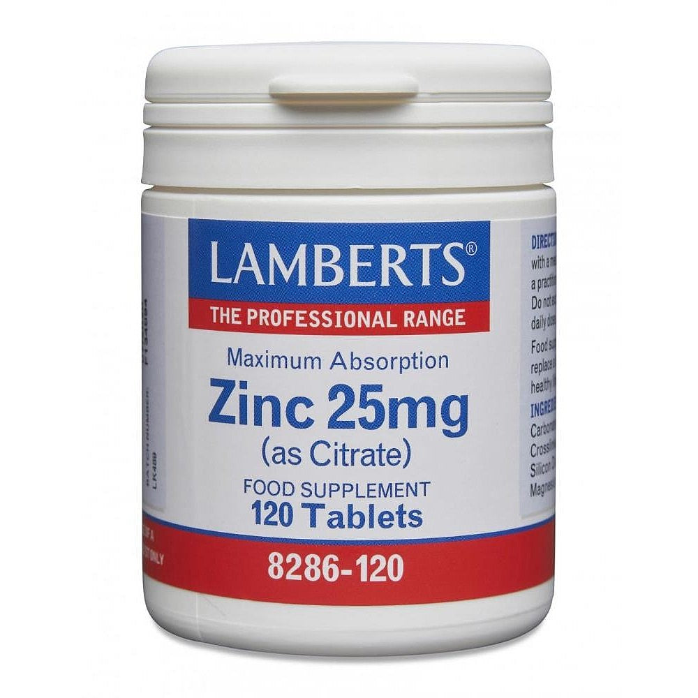 Lamberts_Zinc 25mg (as Citrate) 120 tablet