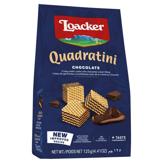 Loacker_Chocolate Quadratini 12X125G-Pack of 6