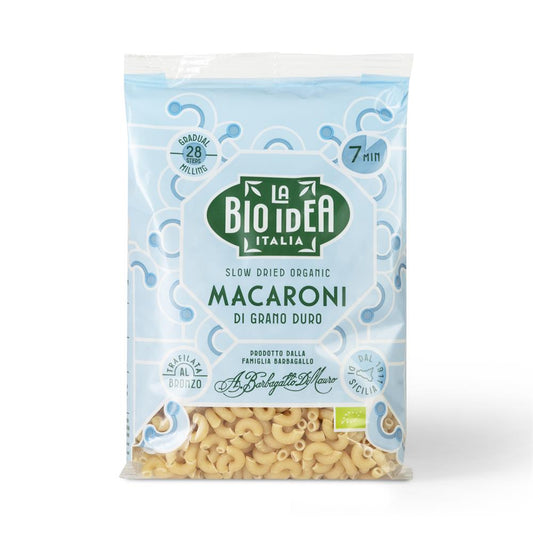 La Bio Idea_Organic White Macaroni (Elbows)- 500g Pack-Pack of 2