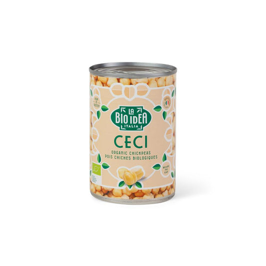 La Bio Idea_Organic Chickpeas - 400g Tin-pack of 2