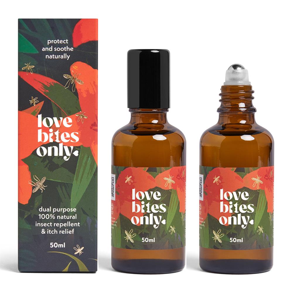 Love Bites Only_Natural Dual Purpose Insect Repellent 50ml roll-on