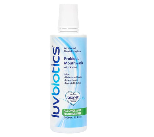 Luvbiotics_Fluoride Free Probiotics Mouthwash 500ml