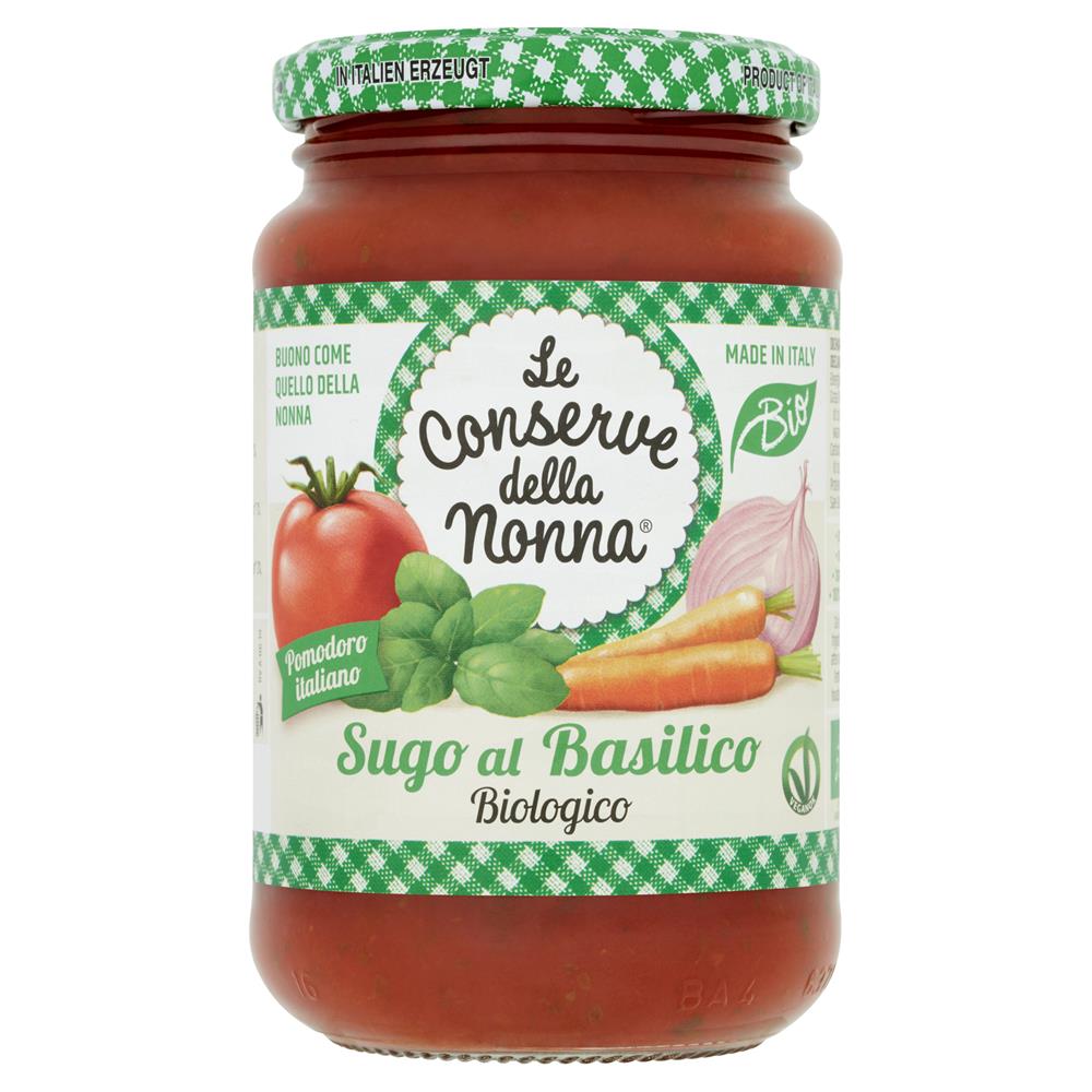 Le Conserve Della Nonna_Organic Gluten Free Tomato & Basil Sauce 350g
