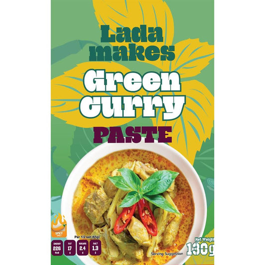Lada Makes_Green Curry Kit 130g Halal Dairy Free Gluten Free