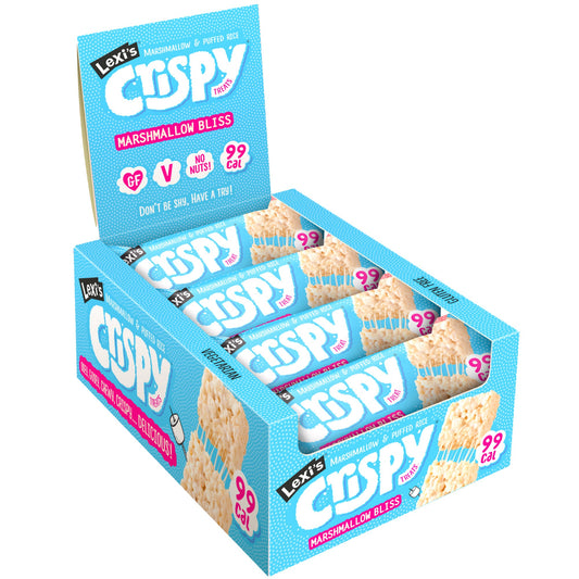 Lexi's Crispy Treats 12x26g Marshmallow Bliss