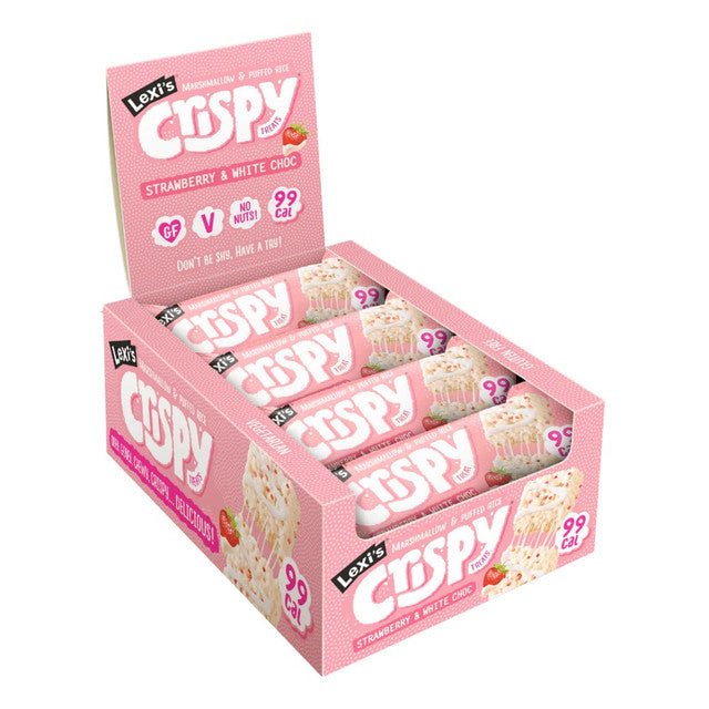 Lexi's Crispy Treats 12x26g Marshmallow Bliss