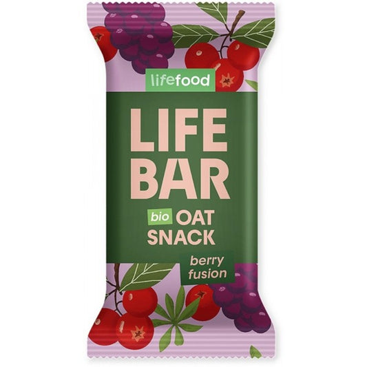 Life Food_LifeFood Organic Lifebar Oat Snack Berry Fusion 40 g-pack of 15