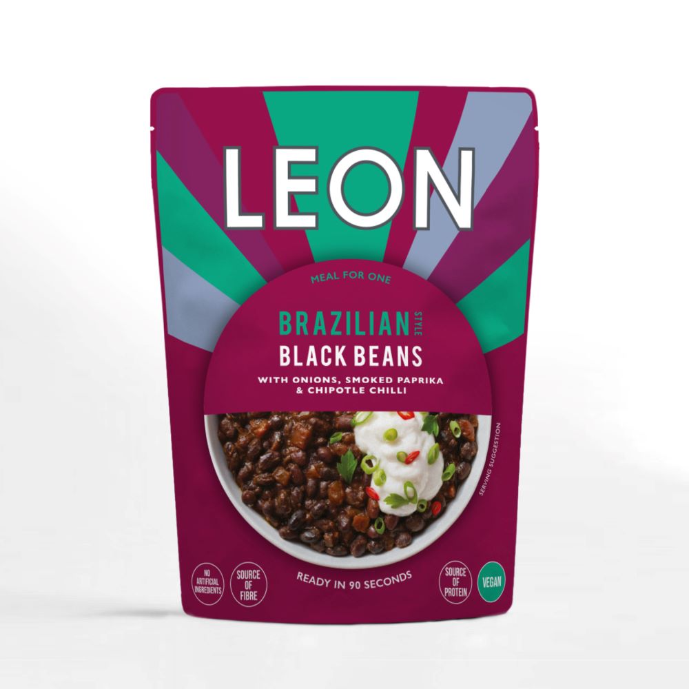 LEON_Brazilian Style Black Beans 250g-Pack of 2