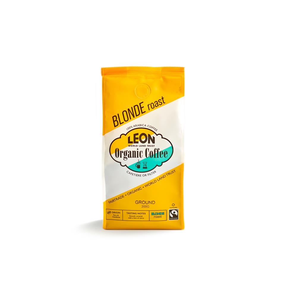LEON_Light Roast Ground Coffee 200g