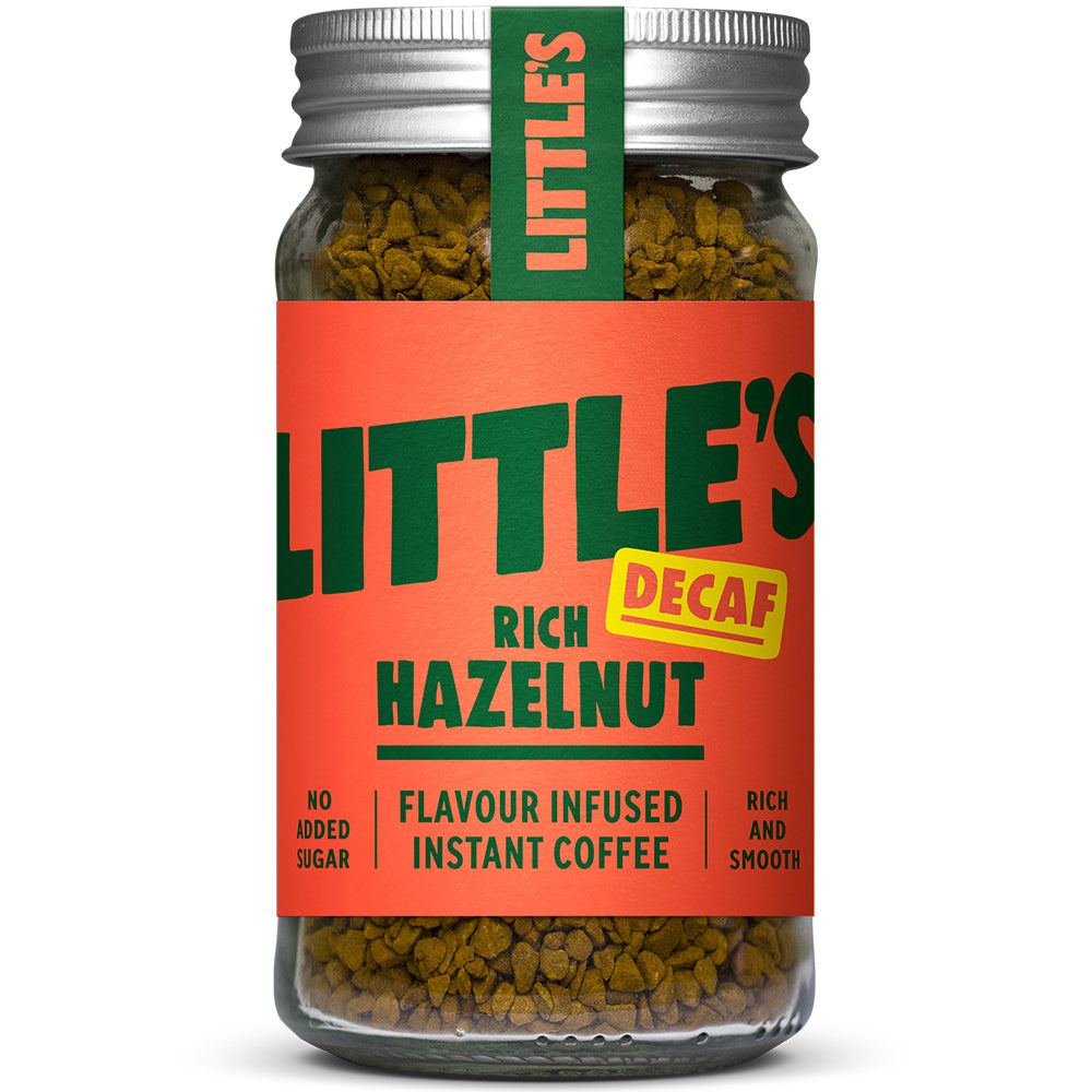 Little's_Decaf Instant coffee infused with the taste of rich hazelnut 50g