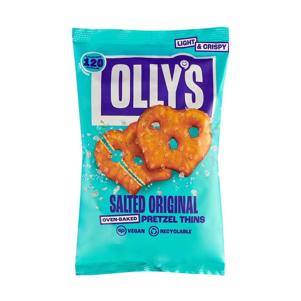 Ollys_Salted Original Pretzel Thins 140g-Pack of 7