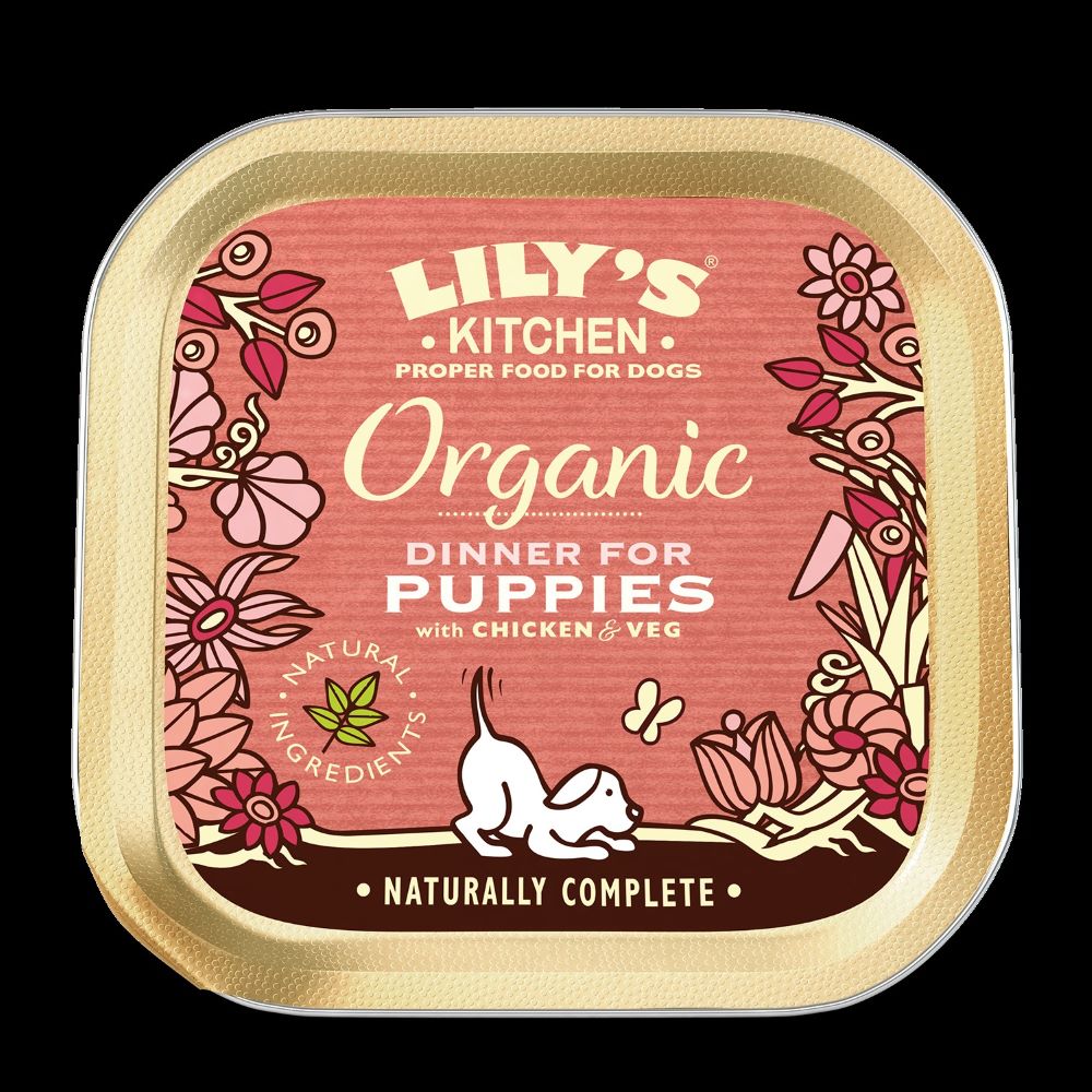 Lilys Kitchen_25% OFF Organic Dinner for Puppies 150g-pack of 11