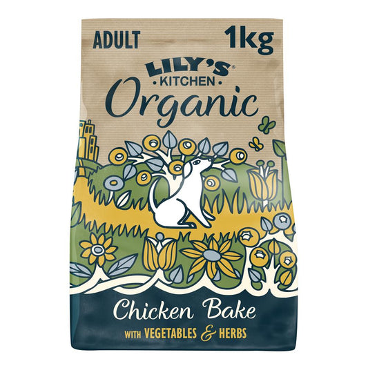Lilys Kitchen_Organic Chicken with Vegetables Bake for Dogs 1kg