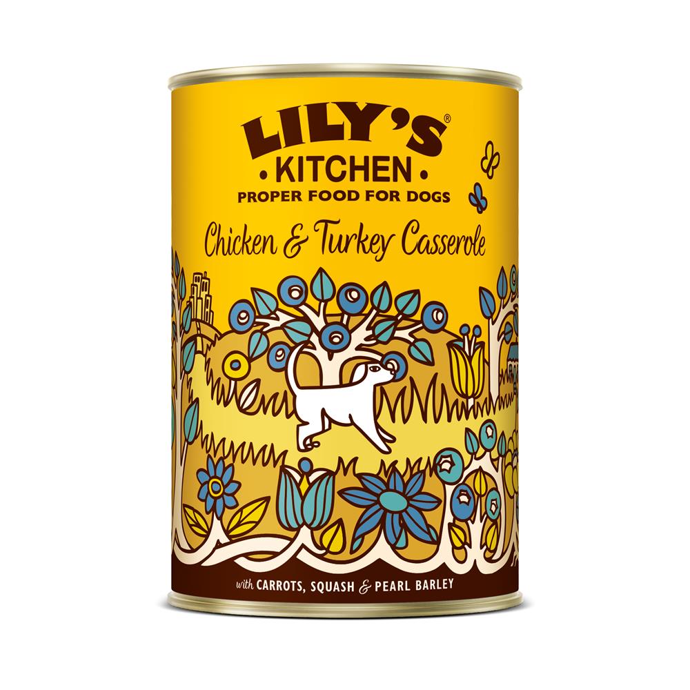 Lilys Kitchen_Chicken and Turkey Casserole 400g-pack of 6