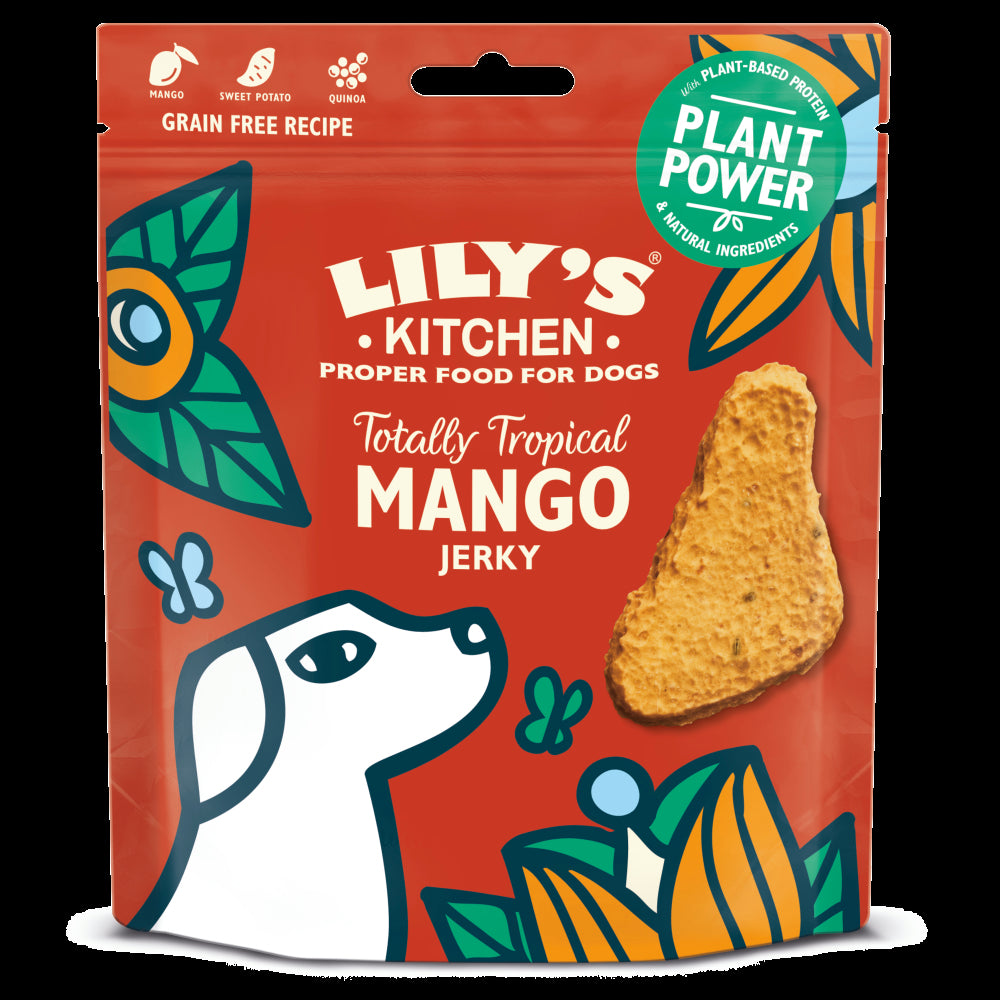 Lilys Kitchen_Totally Tropical Mango Jerky for Dogs 70g