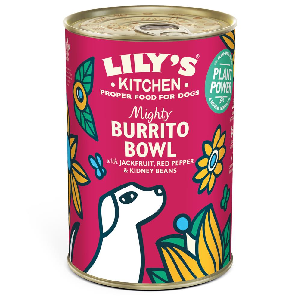 Lilys Kitchen_Mighty Burrito Bowl 400g-pack of 6