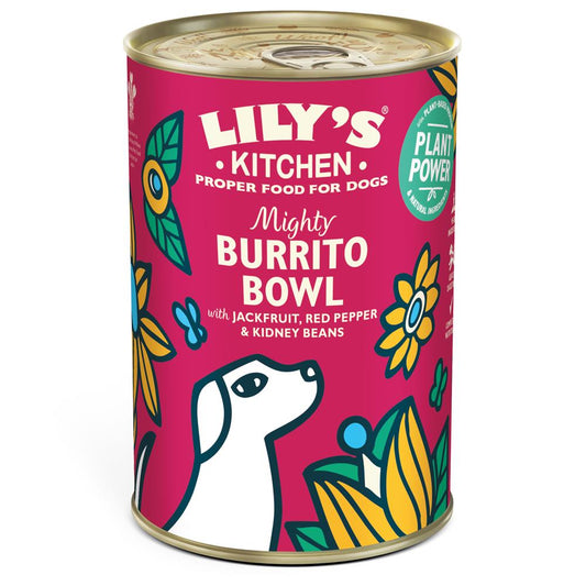 Lilys Kitchen_Mighty Burrito Bowl 400g-pack of 6