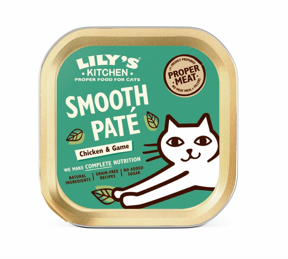 Lilys Kitchen_Cat Chicken and Game Pate 85g-pack of 19
