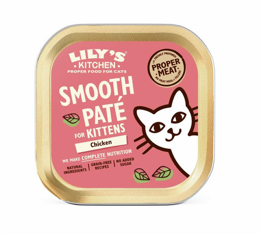 Lilys Kitchen_Lily's Kitchen Pate for Kittens 85g-pack of 19