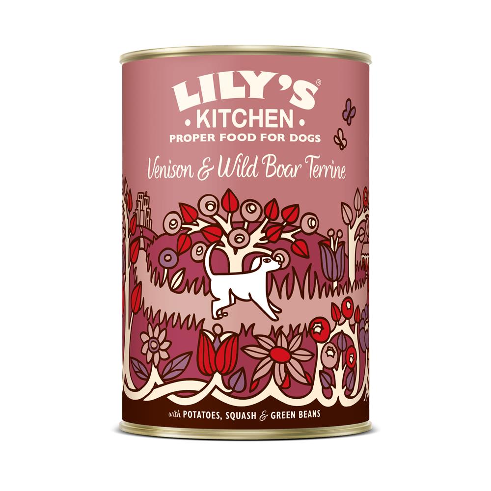 Lilys Kitchen_Venison & Wild Boar Terrine 400g-pack of 6
