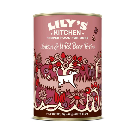 Lilys Kitchen_Venison & Wild Boar Terrine 400g-pack of 6