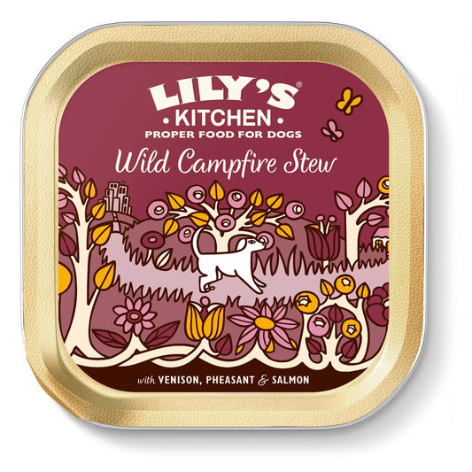 Lilys Kitchen_25% OFF Wild Campfire Stew Tray 150g - Grain Free-pack of 10