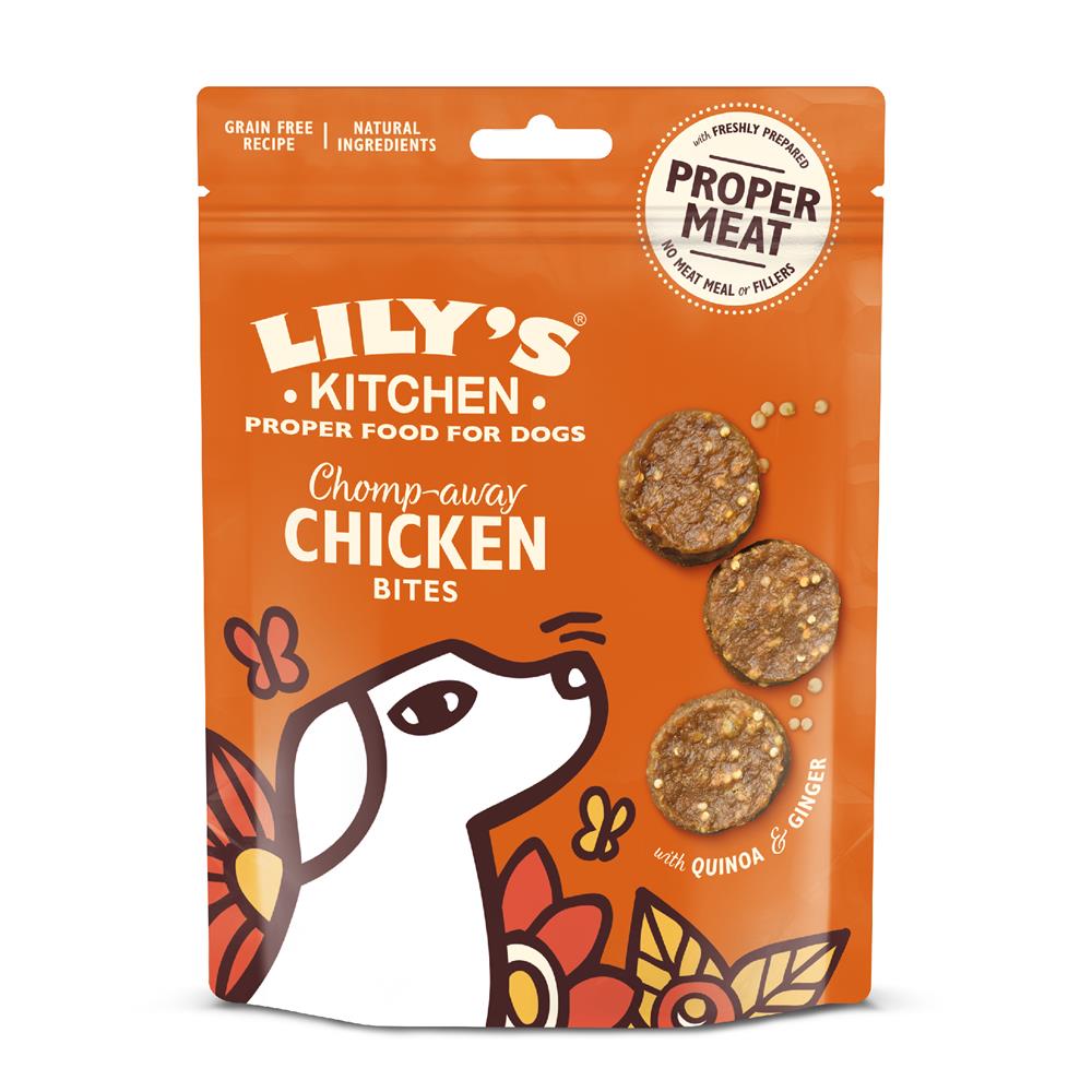 Lilys Kitchen_Chomp-away Chicken Bites 70g-pack of 2