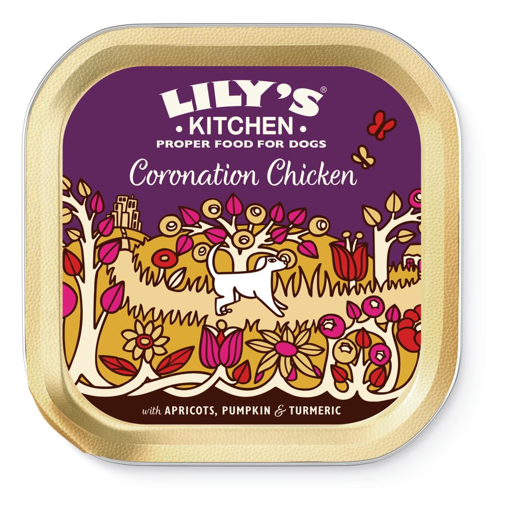 Lilys Kitchen_25% OFF Coronation Chicken Dog Complete Wet Food 150g-pack of 10