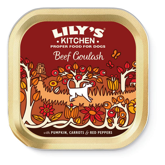 Lilys Kitchen_25% OFF Beef Goulash Dog Complete Wet Food 150g-pack of 10
