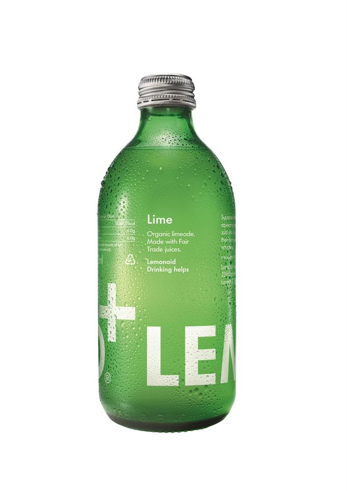 Lemonaid_Sparkling Organic Lime Drink 330ml-Pack of 4