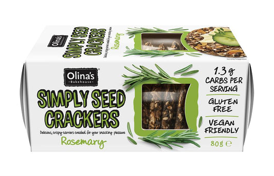 Olinas Bakehouse_Gluten Free Rosemary Seed Crackers 80g-pack of 3