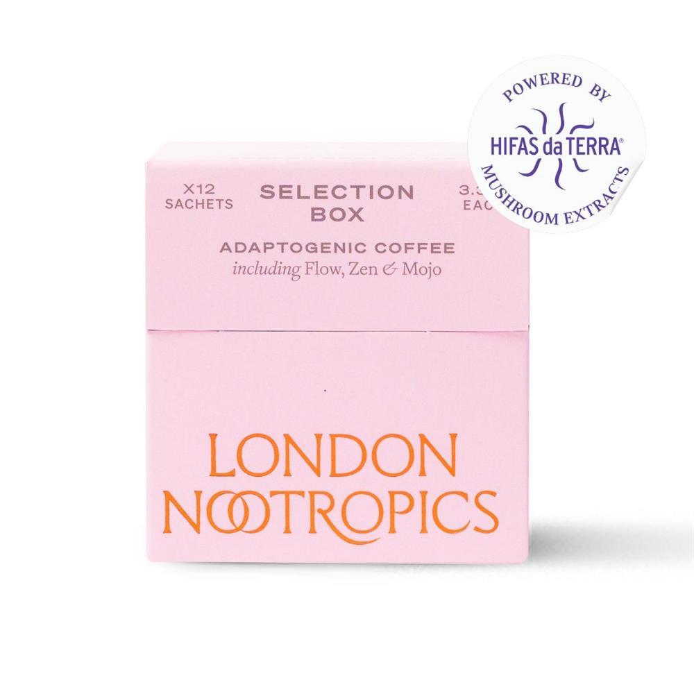 London Nootropics_Selection Box of Adaptogenic Coffee Blends 12 Sachets