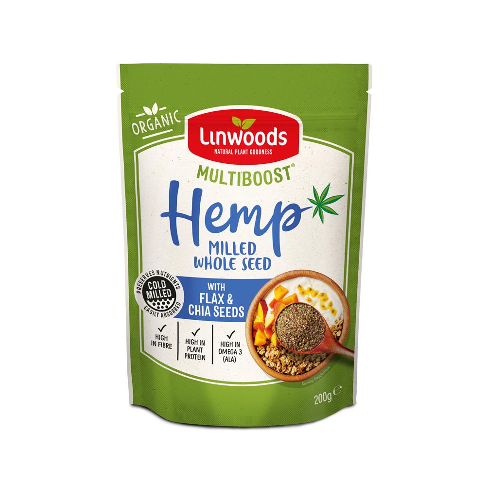 Linwoods_Multiboost Organic Milled Hemp with Flax & Chia Seeds 200g