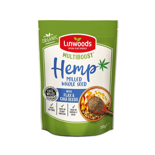 Linwoods_Multiboost Organic Milled Hemp with Flax & Chia Seeds 200g