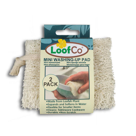 LoofCo_Mini-Washing-Up loofah Pads 2-Packs