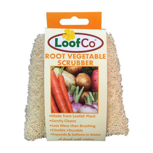 LoofCo_Root Vegetable Scrubber biodegradable plastic free-Pack of 6