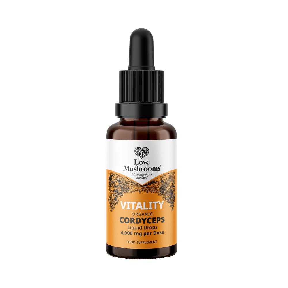 Love Mushrooms_Love Mushrooms Cordyceps Liquid Drops 30ml - 4000mg