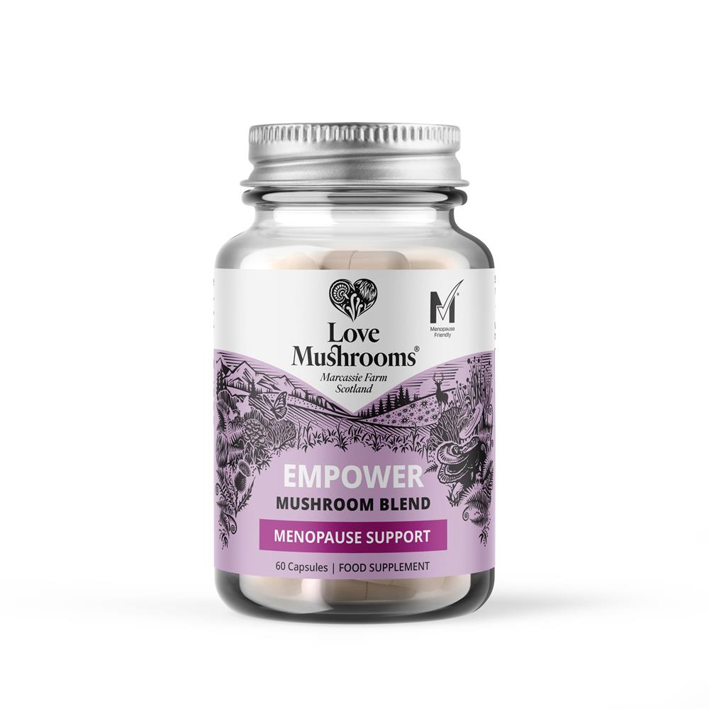 Love Mushrooms_Love Mushrooms Empower Menopause Support 60 Capsules