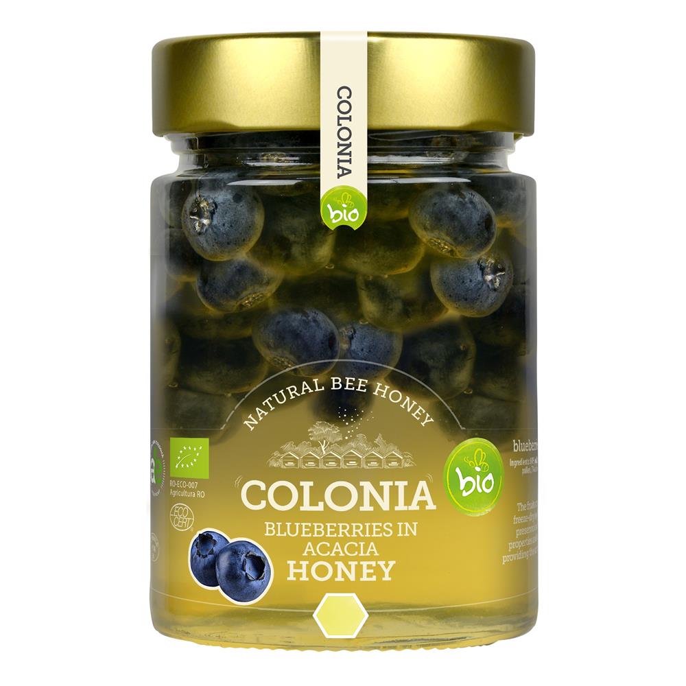 Colonia_Organic Blueberries in Acacia Honey 420g