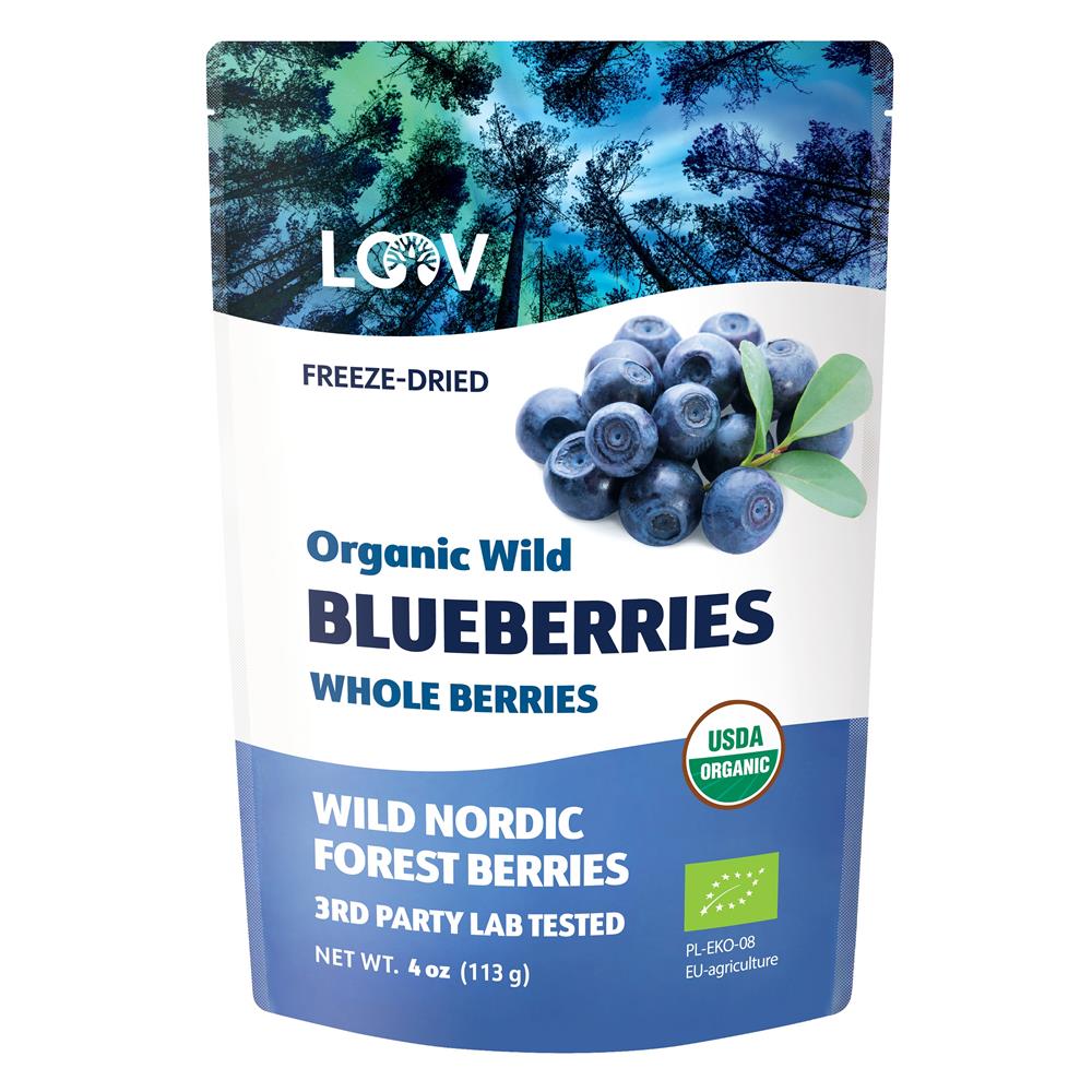 Loov_Organic Wild Blueberry Freeze-Dried Whole Berries 113g